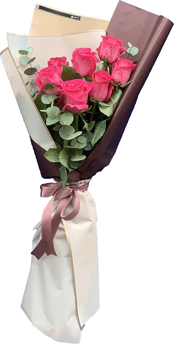 Ծաղկեփունջ «My Rose Clásico» 7 հատ