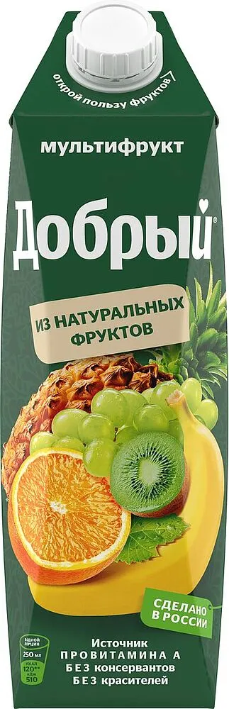 Նեկտար բազմամրգային «Добрый» 1լ