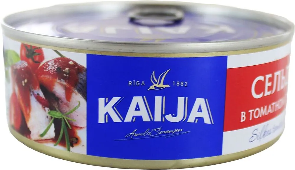 Ծովատառեխ տոմատի սոուսում «Kaija» 240գ