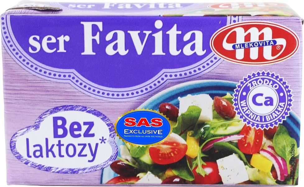 Պանիր առանց լակտոզայի «Mlekovita Favita» 270գ