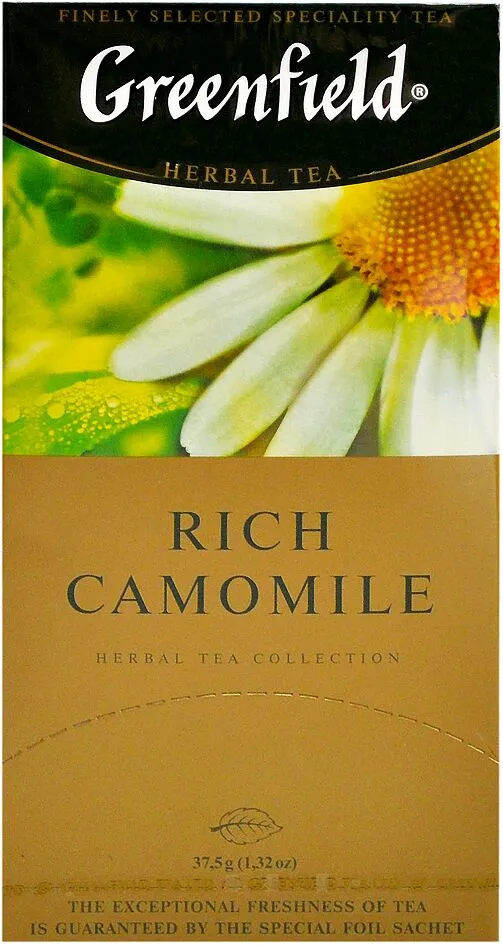 Թեյ բուսական «Greenfield Rich Camomile» 25*1.5գ