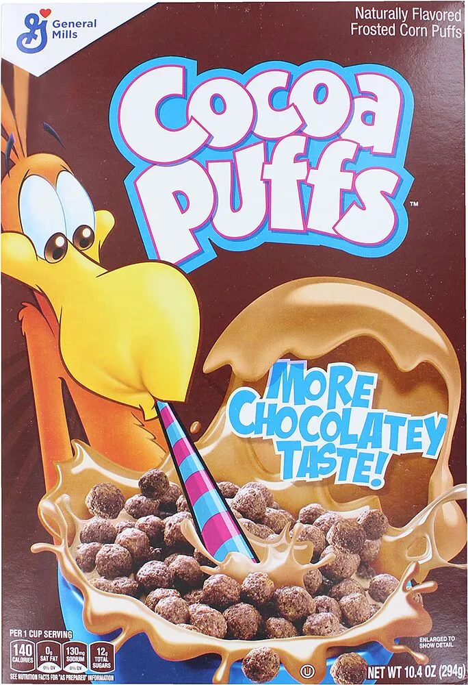 Պատրաստի նախաճաշ «General Mills Cocoa Puffs» 334գ