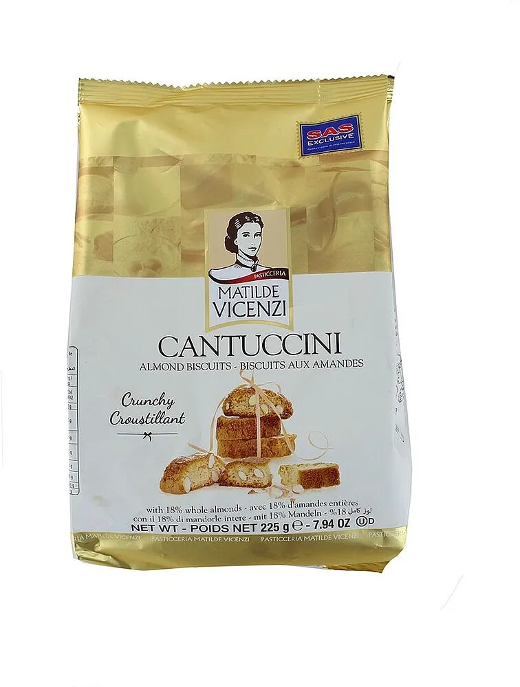 Թխվածքաբիթ «Matilde Vicenzi Cantuccini» 225գ