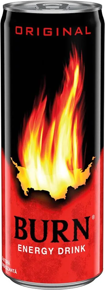 Էներգետիկ գազավորված ըմպելիք «Burn Intensive» 0.25լ