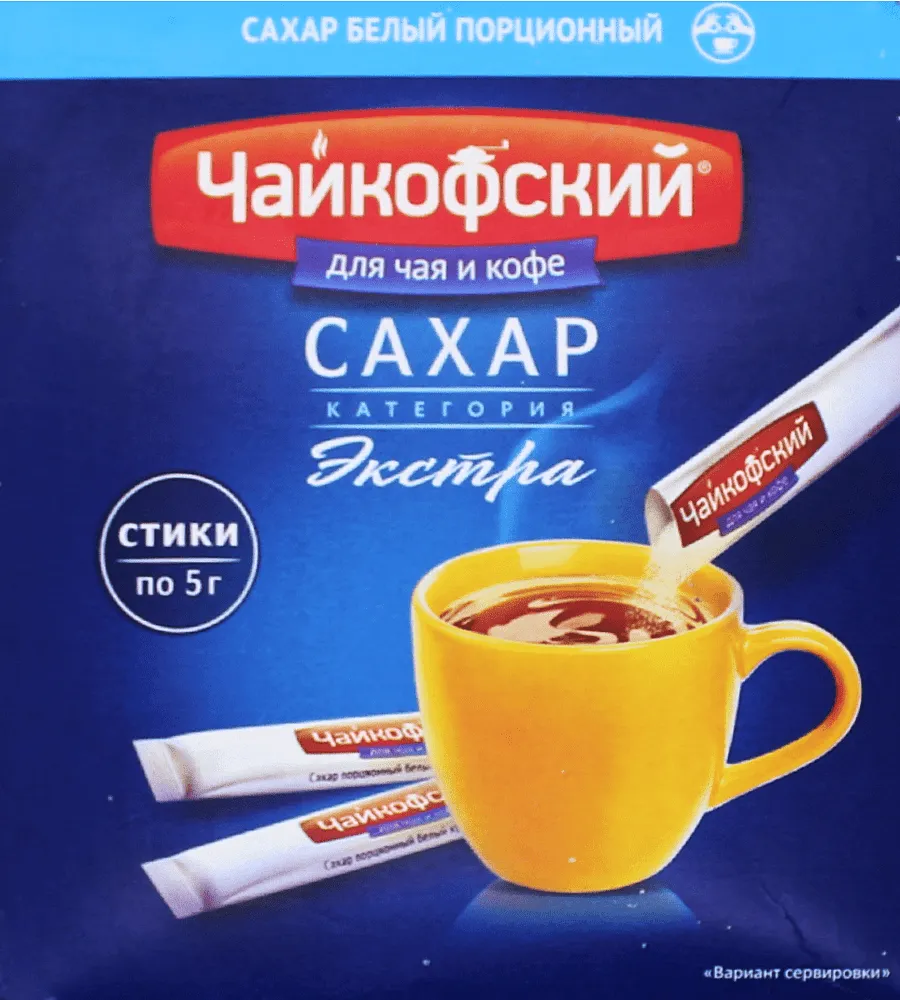 Շաքար «Чайкофский» 60*5գ