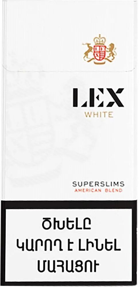 Ծխախոտ «LEX White Superslims»