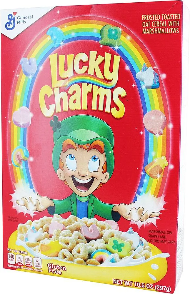 Պատրաստի նախաճաշ «Lucky Charms» 297գ
