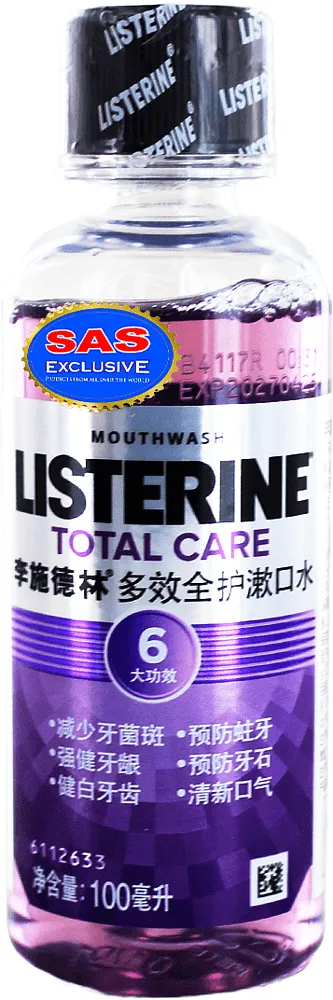Բերանի խոռոչի ողողման հեղուկ «Listerine Total Care» 100մլ