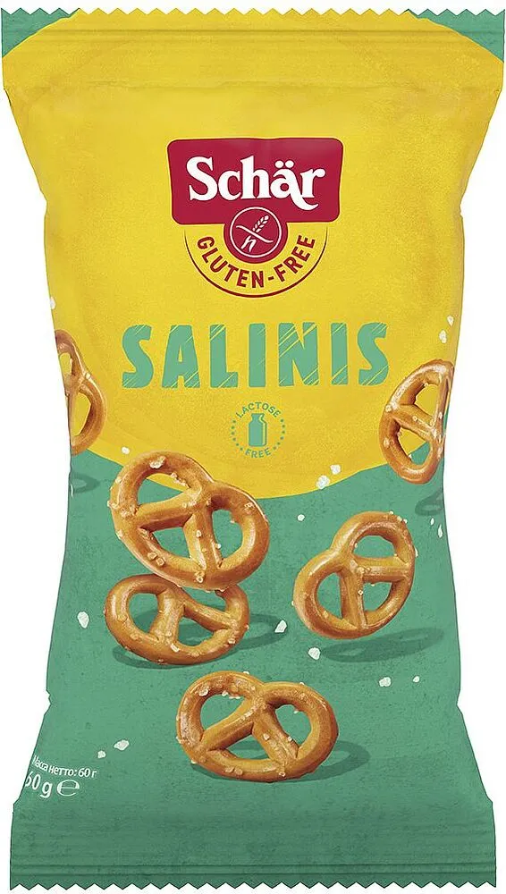 Փրեցելներ աղով «Schar Salinis» 60գ