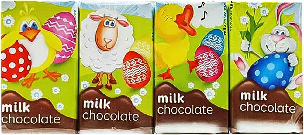 Շոկոլադե կոնֆետներ «Easter» 4*15գ