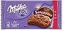 Թխվածքաբլիթ շոկոլադե կտորներով «Milka Sensations» 156գ