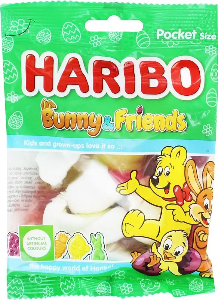 Դոնդողե կոնֆետներ «Haribo Bunny & Friends» 90գ