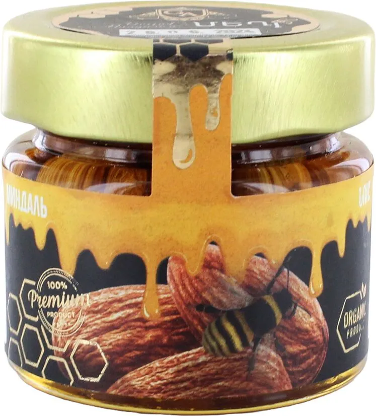 Մեղր նուշով «Golden Aura» 120գ