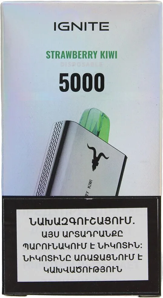 Էլեկտրական ծխախոտ ելակի և կիվիի «Ignite» 5000 ծուխ