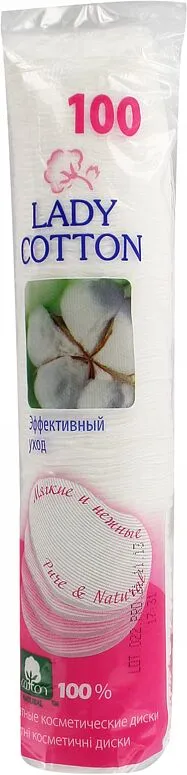 Բամբակյա բարձիկներ «Lady Cotton» 100 հատ