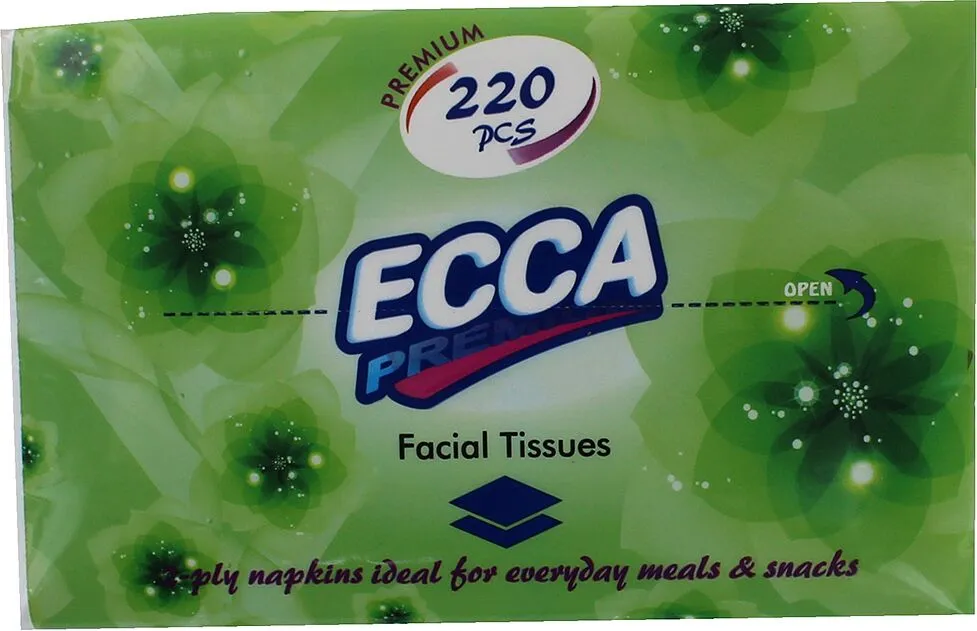 Անձեռոցիկ «Ecca Պրեմիում» 220 հատ