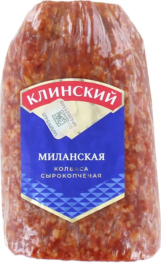 Երշիկ հում-ապխտած «Клинский Миланская» 400գ