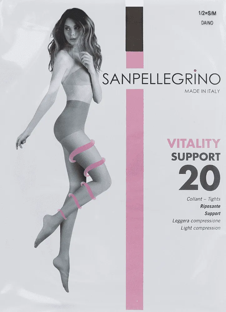Զուգագուլպա շագանակագույն «Sanpellegrino Vitality Support Daino 20 Den N1/2»