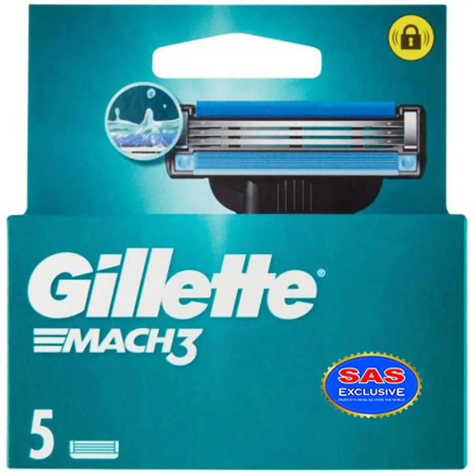 Սափրող սարքի գլխիկ «Gillette Mach3» 5 հատ