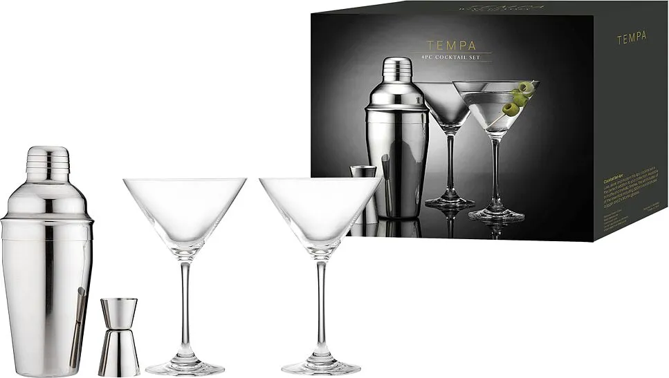 Կոկտեյլ պատրաստելու հավաքածու «Tempa» 4հատ