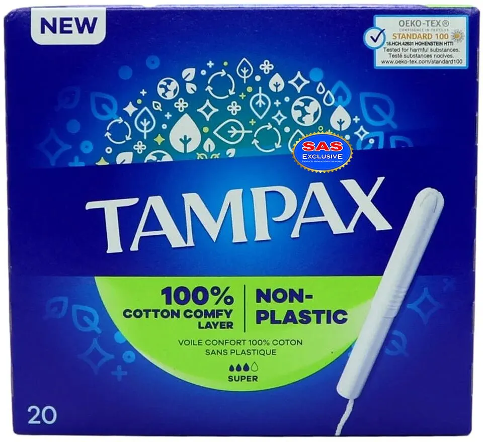 Ներդիրներ «Tampax Super» 20 հատ 	