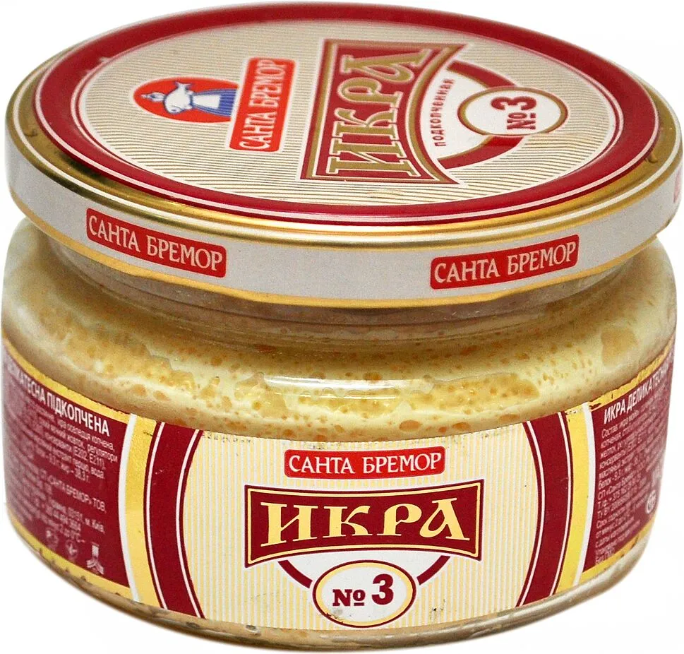 Ձկնկիթ մոյվայի «Санта Бремор» 180գ