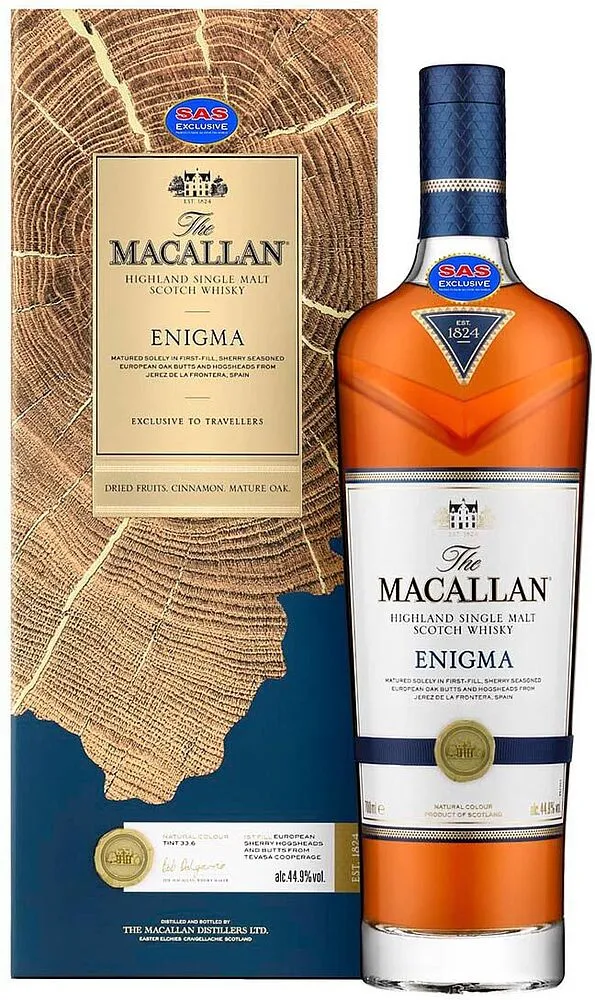 Վիսկի «Macallan Enigma» 0.7լ
