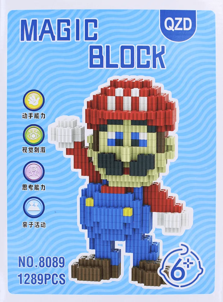 Խաղալիք-կոնստրուկտոր «Magic Block Mario»
