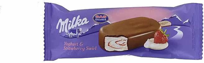 Պաղպաղակ ելակի «Milka» 71գ
