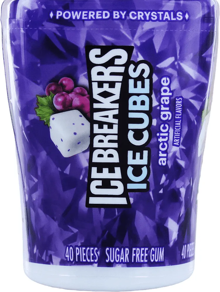 Մաստակ խաղողի «Ice Breakers Ice Cubes» 40 հատ
