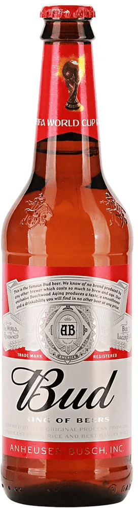 Գարեջուր «Bud King of Beers» 0.5լ
