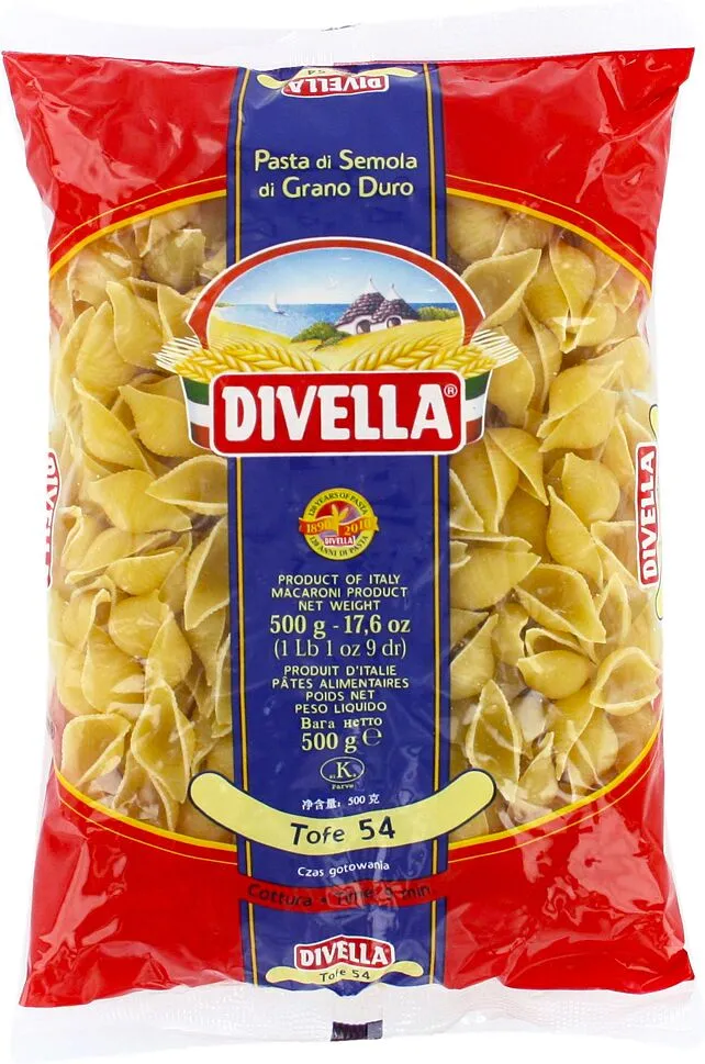 Մակարոն «Divella Tofe №54» 500գ