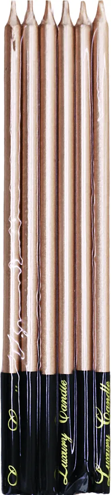 Մոմ ծննդյան «Luxury Candle» 6 հատ
