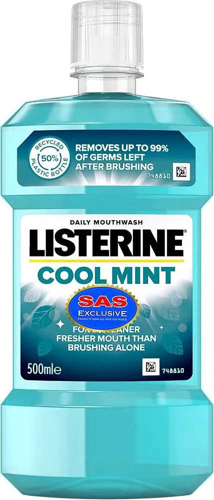 Բերանի խոռոչի ողողման հեղուկ «Listerine Cool Mint» 250մլ