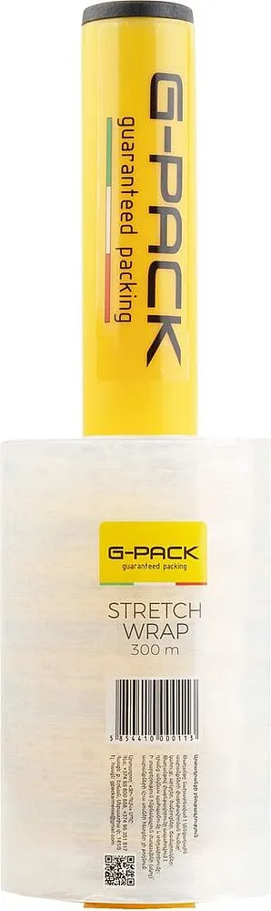 Կենցաղային իրերի փաթեթավորման թաղանթ «G-Pack» 300մ
