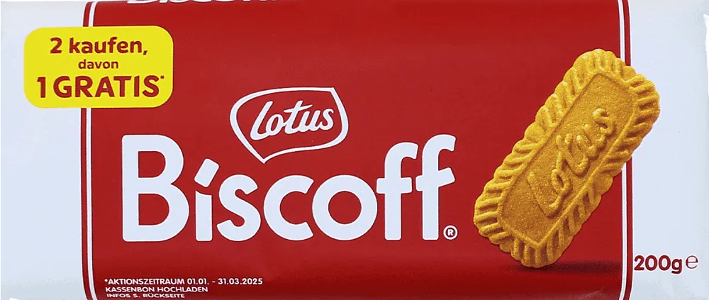 Թխվածքաբլիթ կարամելային «Lotus Biscoff» 200գ