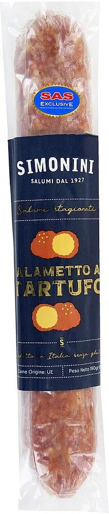 Երշիկ սալյամի կիսաապխտած «Simonini Tartufo» 180գ