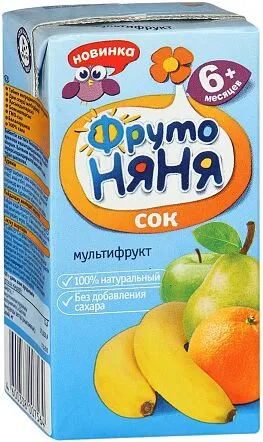Հյութ մուլտի «Фруто Няня» 200մլ