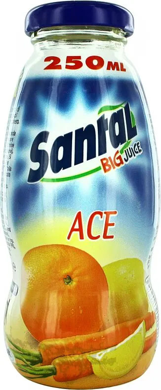 Հյութ նարնջի, գազարի և կիտրոնի «Santal Big ACE» 250մլ
