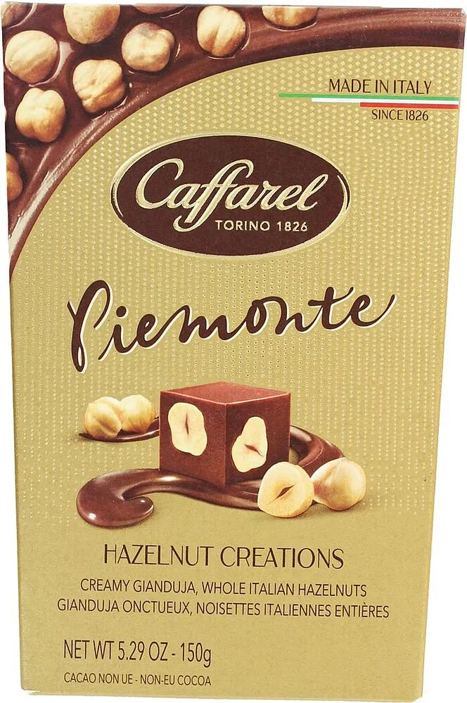 Շոկոլադե կոնֆետների հավաքածու «Caffarel Hazelnut Creations» 150գ
