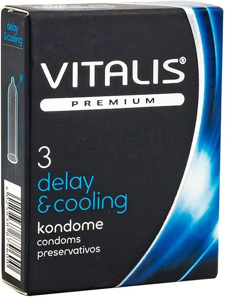 Պահպանակ «Vitalis Delay & Cooling Effect» 3հատ