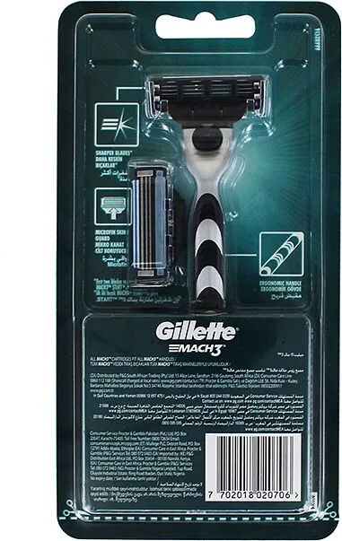 Սափրող սարք «Gillette Mach3 Turbo» 1 հատ