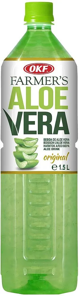 Ըմպելիք ալոե վերայով «OKF Farmer's Aloe Vera» 1.5լ