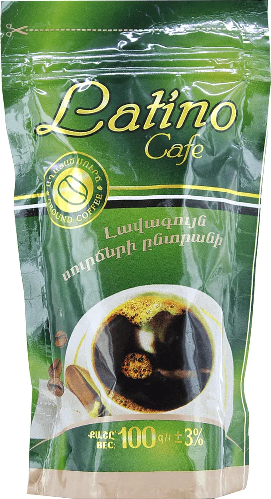 Սուրճ աղացած «Լատինո» 100գ ± 3%