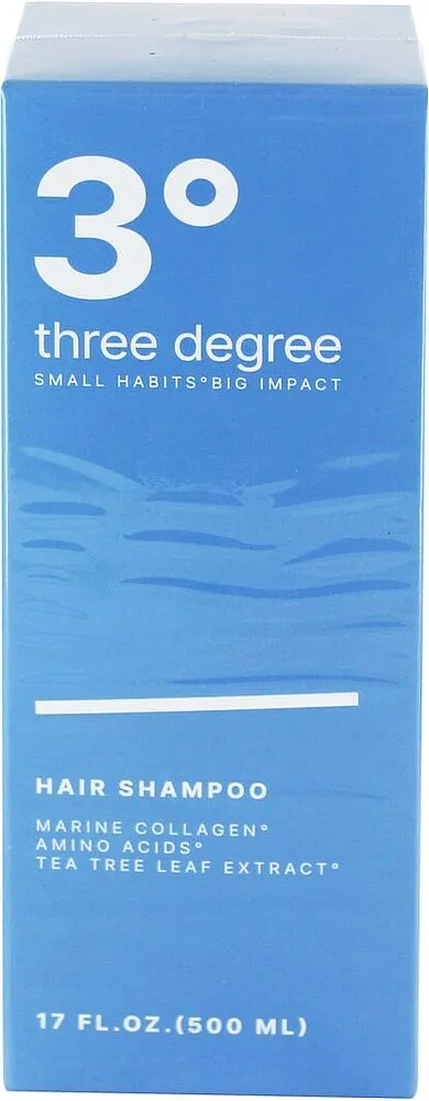 Շամպուն «Three Degree» 500մլ