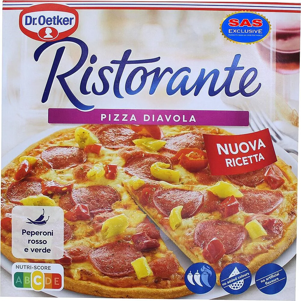 Պիցցա սառեցված «Dr.Oetker Ristorante Diavola» 350գ