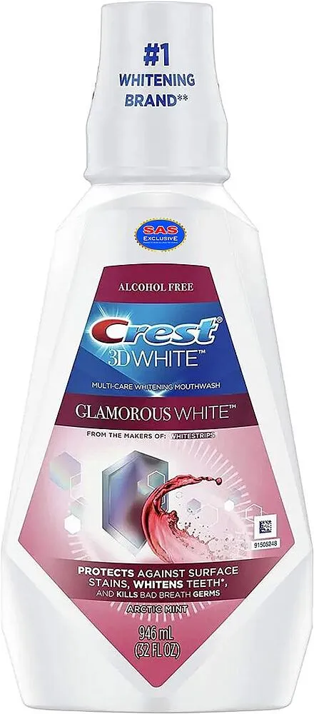 Բերանի խոռոչի ողողման հեղուկ «Crest 3D» 946մլ
