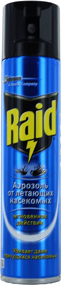 Ճանճերի և մոծակների դեմ աէրոզոլ «Raid» 300մլ
