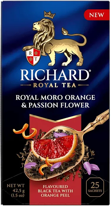 Թեյ սև «Richard Royal Orange & Passion Flower» 25*1.7գ