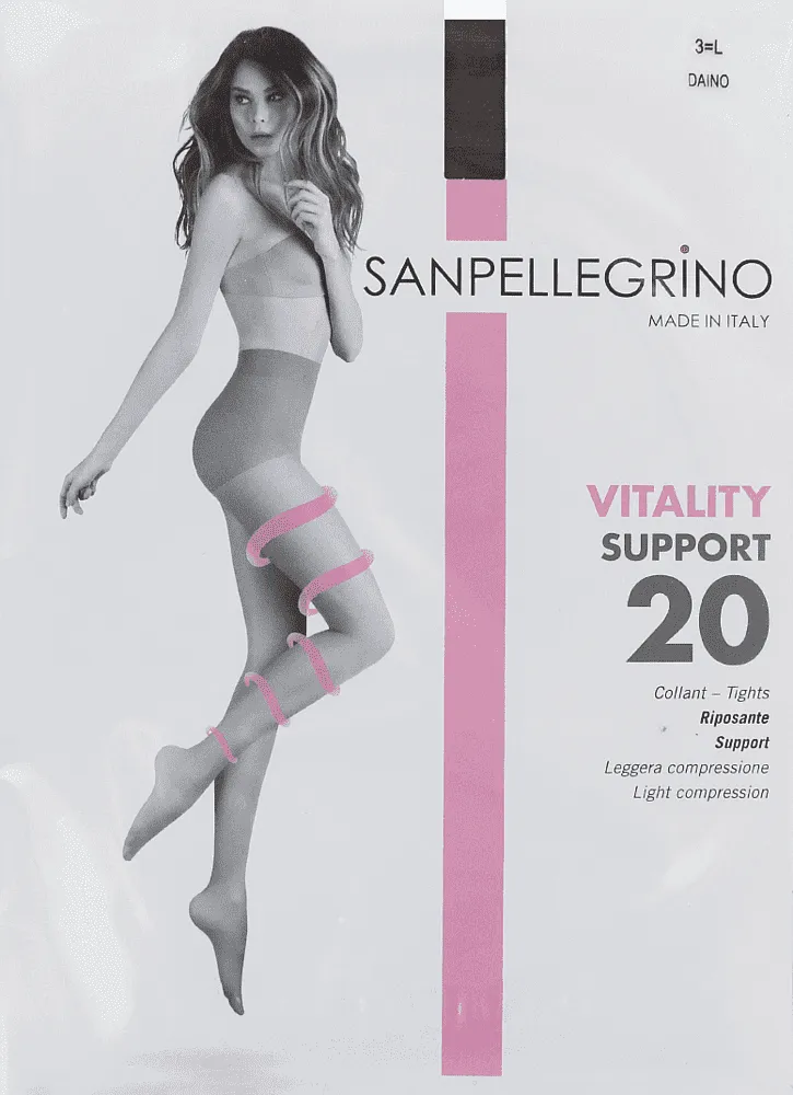 Զուգագուլպա շագանակագույն «Sanpellegrino Vitality Support Daino 20 Den N3»